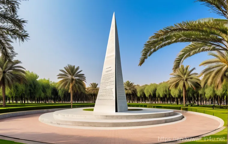 쿠웨이트 달전광장 방문 팁 - **Urban Oasis at Golden Hour: Al Shaheed Park's Lush Landscape and Modern Architecture**
    A breat...