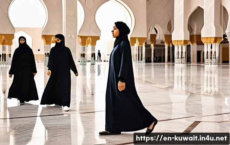 쿠웨이트 관광 시 주의할 복장 관련 이미지 2