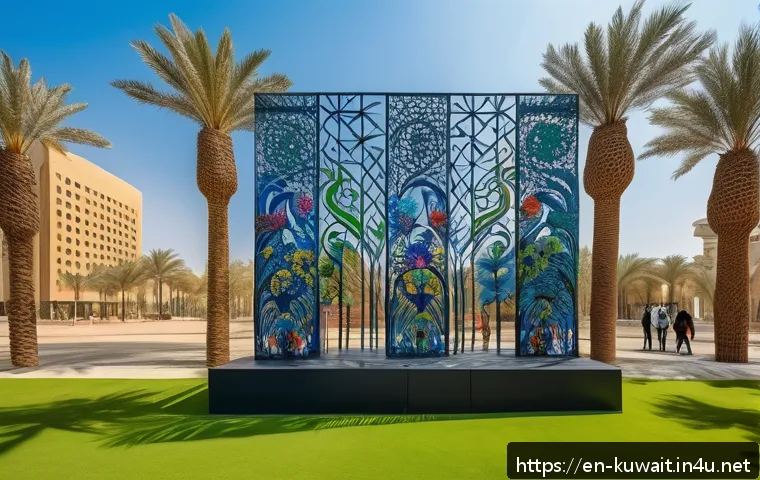 쿠웨이트 미술관 주요 전시 관련 이미지 1